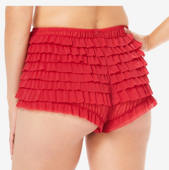 Nylon Mesh Rumba Boyshort - Picture 2 of 7